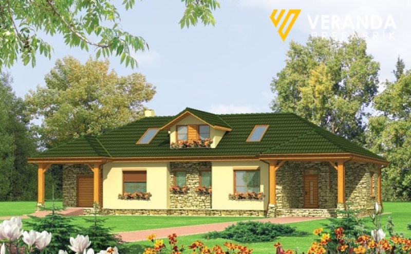 VP 309 - 200 m2 Hafif Çelik Ev 1. Fotoğrafı