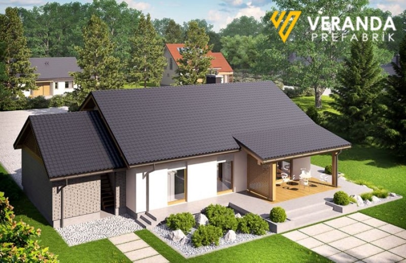 VP 303 - 100 m2 Tek Katlı Çelik Ev 3. Fotoğrafı